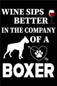 Wine Sips Better In The Company Of A Boxer