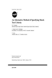 An Alternative Method Of Specifying Shock Test Criteria