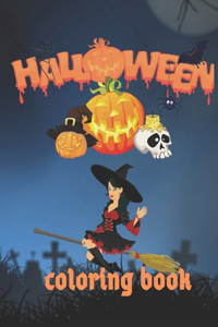 halloween coloring book
