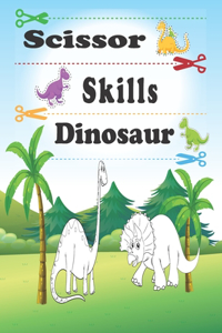 Scissor Skills Dinosaur
