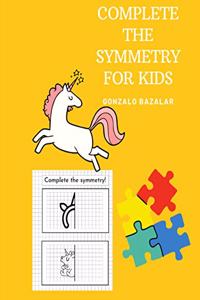 Complete the symmetry for kids