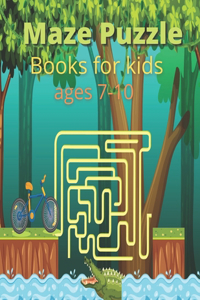 Maze Puzzle Books for kids ages 7-10