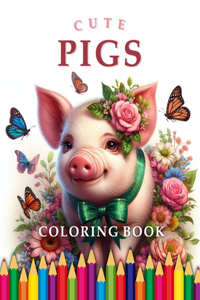 Pigs Coloring Book