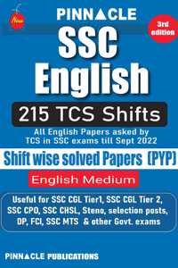 ssc english 215 tcs shifts 3rd edition english medium