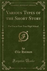 Various Types of the Short Story