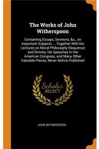 Works of John Witherspoon