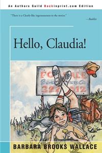 Hello, Claudia!