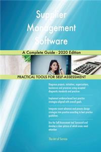Supplier Management Software A Complete Guide - 2020 Edition