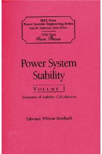 Power System Stability, Volumes I, II, III