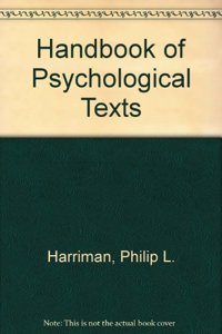 Handbook of Psychological Texts