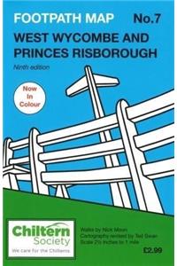 Footpath Map No. 7 West Wycombe and Princes Risborough