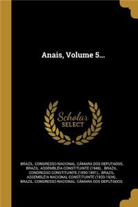 Anais, Volume 5...
