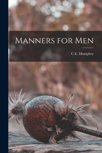 Manners for Men