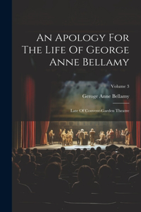 Apology For The Life Of George Anne Bellamy