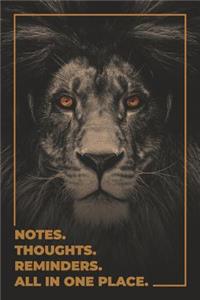 Be Strong and Courageous. Notes. Thoughts. Reminders. All in one place.