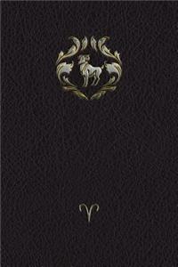 Monogram Aries Notebook