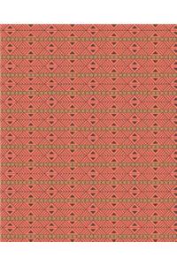 Pretty Classic Pattern Aztec Design School Composition Book