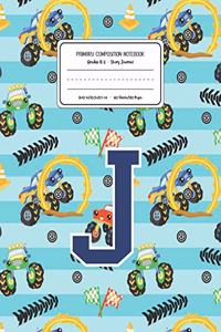 Primary Composition Notebook Grades K-2 Story Journal J