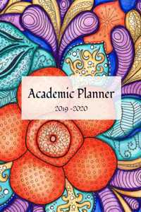 Academic Planner: August 2019 - July 2020 Christian Student Organizer With Undated Calendar. Includes Journal Pages with Bible Verses.