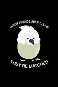 Great Friends Aren't Born They're Matched