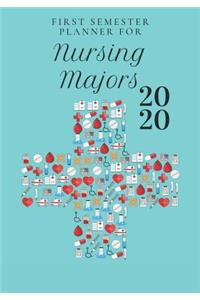 First Semester Planner for Nursing Majors