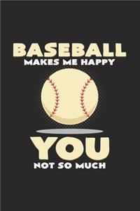 Baseball makes me happy