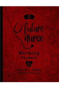 Future Nurse Nursing Student 2019-2020 Weekly Planner