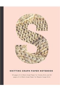 Knitting Graph Paper Notebook