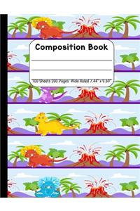 Composition Book Wide Rule