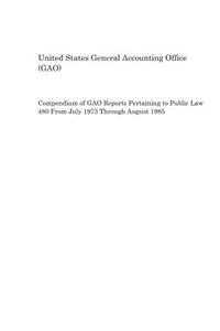 Compendium of Gao Reports Pertaining to Public Law 480 from July 1973 Through August 1985