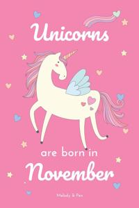 Unicorns Are Born in November