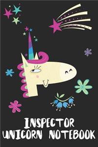 Inspector Unicorn Notebook