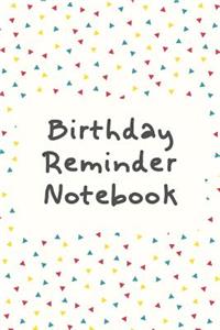 Birthday Reminder Notebook