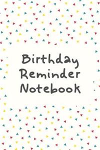 Birthday Reminder Notebook