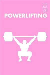 Womens Powerlifting Notebook