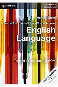 Cambridge International AS and A Level English Language Teacher's Resource CD-ROM
