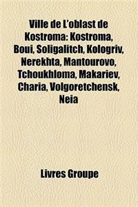 Ville de L'Oblast de Kostroma