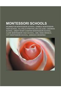 Montessori Schools: Wilmington Montessori School, Gamble Montessori High School, Hillfield Strathallan College, Caedmon School