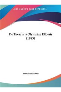 de Thesauris Olympiae Effossis (1885)