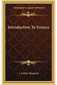 Introduction to Science