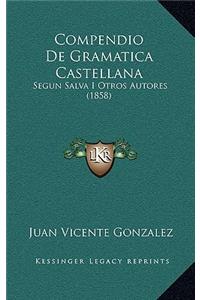 Compendio De Gramatica Castellana