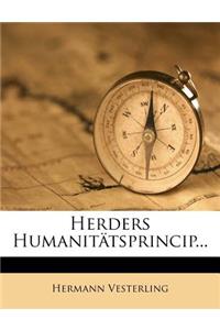 Herders Humanitätsprincip...