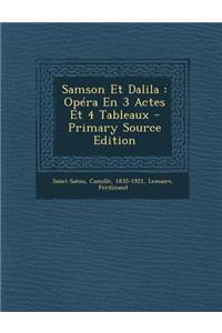 Samson Et Dalila