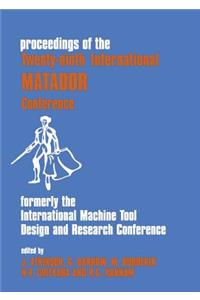 Proceedings of the Twenty-Ninth International Matador Conference