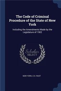 Code of Criminal Procedure of the State of New York