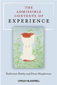 The Admissible Contents of Experience