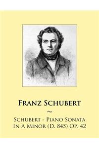 Schubert - Piano Sonata In A Minor (D. 845) Op. 42