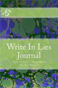 Write In Lies Journal
