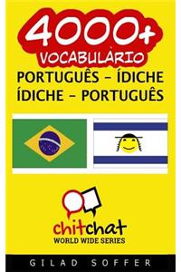 4000+ Portugues - Idiche Idiche - Portugues Vocabulario