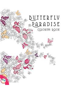 Butterfly Paradise Creative Colouring Book for Grown Ups